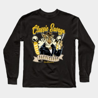 Classic Savage. Tiger Long Sleeve T-Shirt